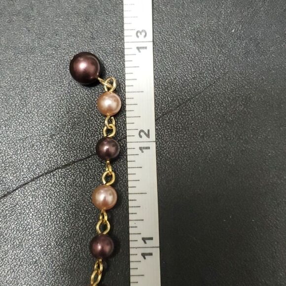 Vintage double strand beaded necklace - Picture 12 of 12